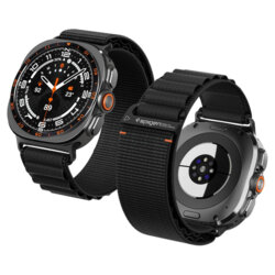 Curea Samsung Galaxy Watch Ultra 47mm Spigen WBF1, negru