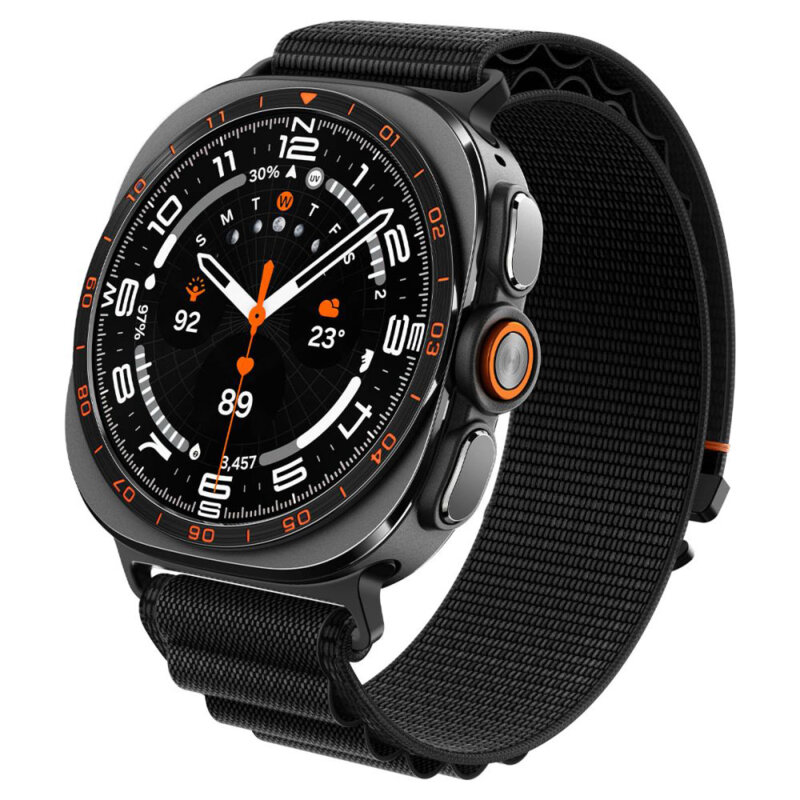 Curea Samsung Galaxy Watch Ultra 47mm Spigen WBF1, negru