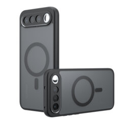 Husa Realme 16 5G Techsuit PureFrost MagSafe, negru frost