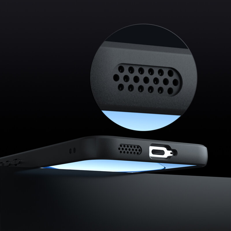 Husa Realme 16 5G Techsuit PureFrost MagSafe, negru frost