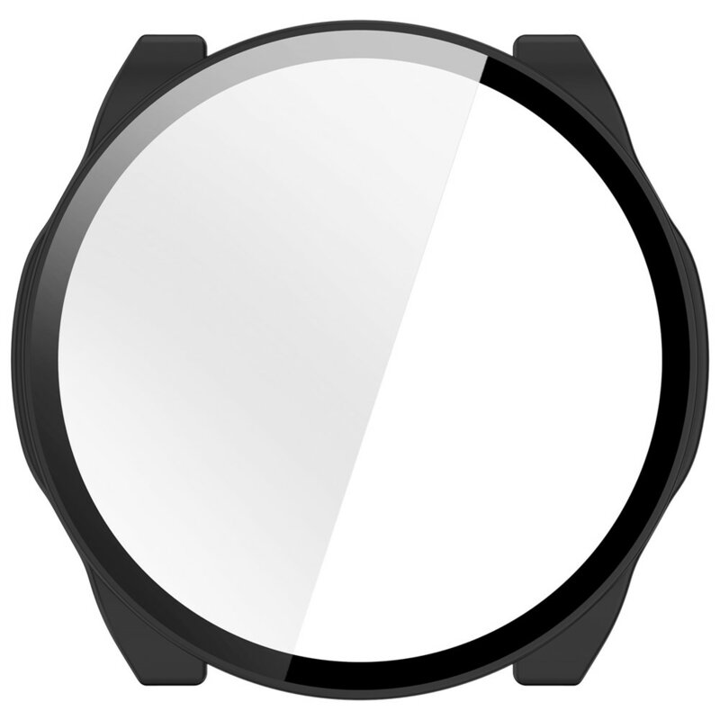 [Pachet 360°] Husa + folie Amazfit Cheetah 2 Ultra Techsuit Defense, negru