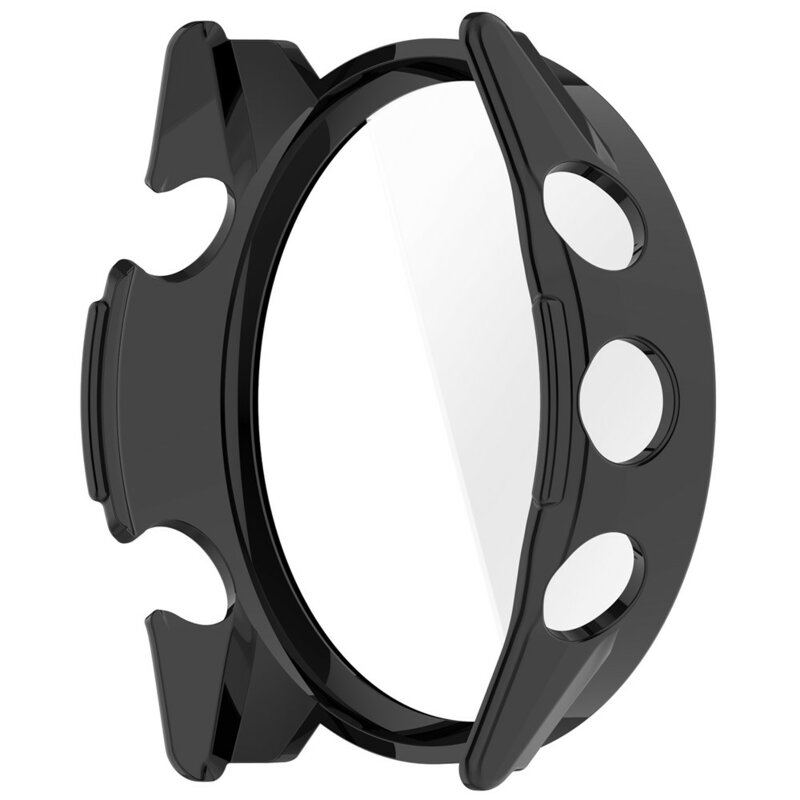 [Pachet 360°] Husa + folie Garmin Forerunner 70 Techsuit Defense, negru
