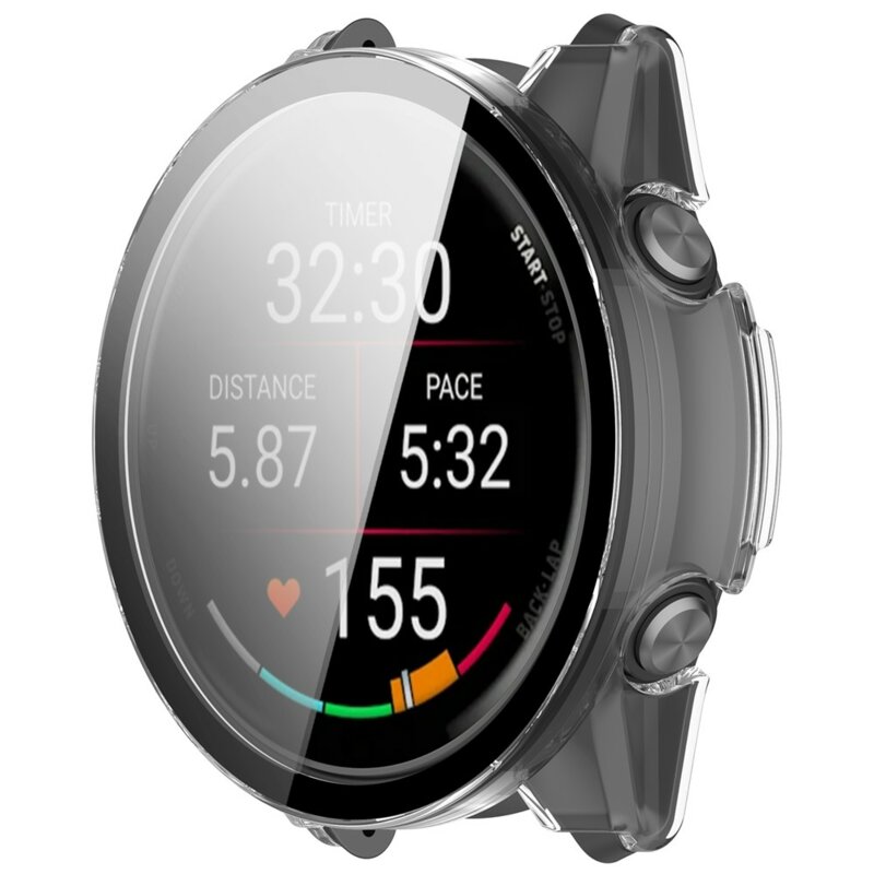 [Pachet 360°] Husa + folie Garmin Forerunner 170 Techsuit Defense, transparenta