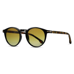 Ochelari cu protectie UV pentru barbati Techsuit 31235, negru/galben