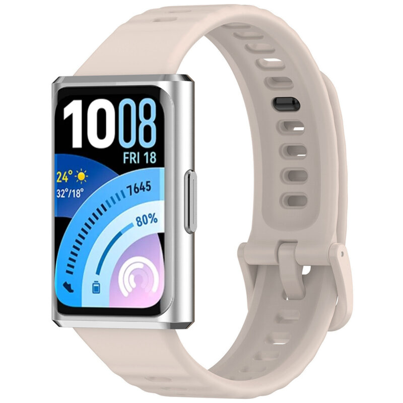 Curea Huawei Band 11 Pro Techsuit, crem, W082