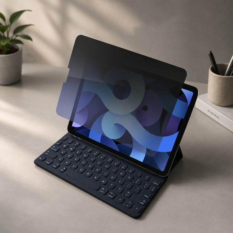 [Pachet 2x] Folie sticla iPad Air 13 (2024) Techsuit ArmorGlass CrystalHD, privacy
