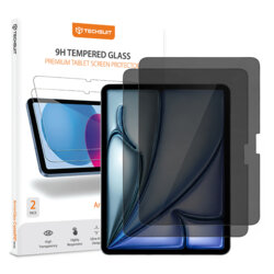 [Pachet 2x] Folie sticla iPad Air 11 (2025) Techsuit ArmorGlass CrystalHD, privacy