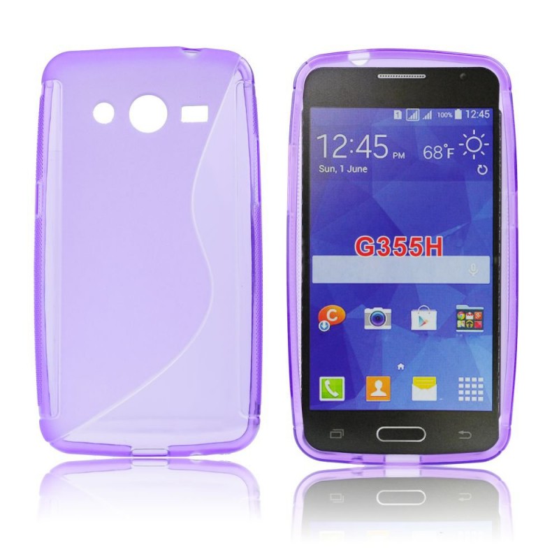 Husa Samsung Galaxy Core 2 G355H Silicon Gel TPU Violet