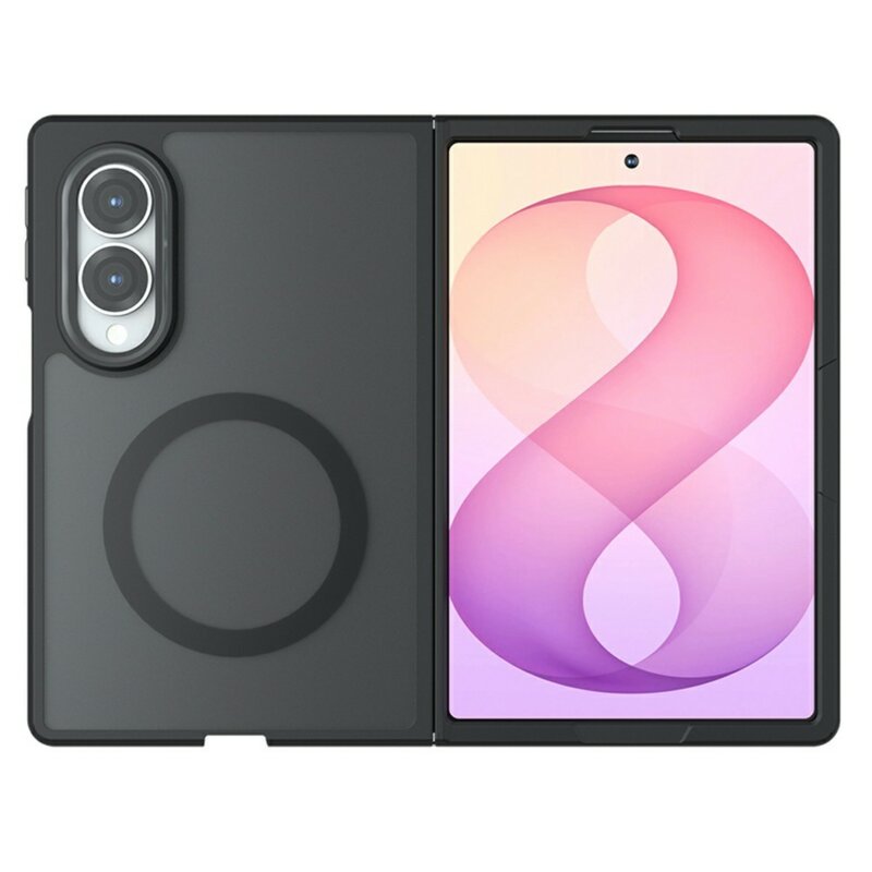 Husa Samsung Galaxy Z Fold8 Techsuit PureFrost MagSafe, negru frost