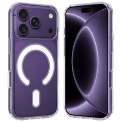 Husa iPhone 18 Pro Techsuit MagSafe Pro, transparenta