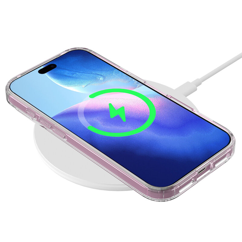 Husa iPhone 17 Pro Techsuit MagSafe Pro, transparenta