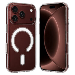 Husa iPhone 18 Pro Max Techsuit MagSafe Pro, transparenta
