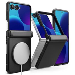 Husa Samsung Galaxy Z Flip8 Ringke Onyx Flap Magnetic, negru