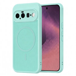 Husa Google Pixel 11 Techsuit HaloFrost II MagSafe, verde menta