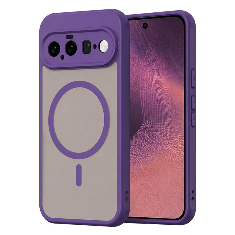 Husa Google Pixel 11 Techsuit HaloFrost II MagSafe, mov