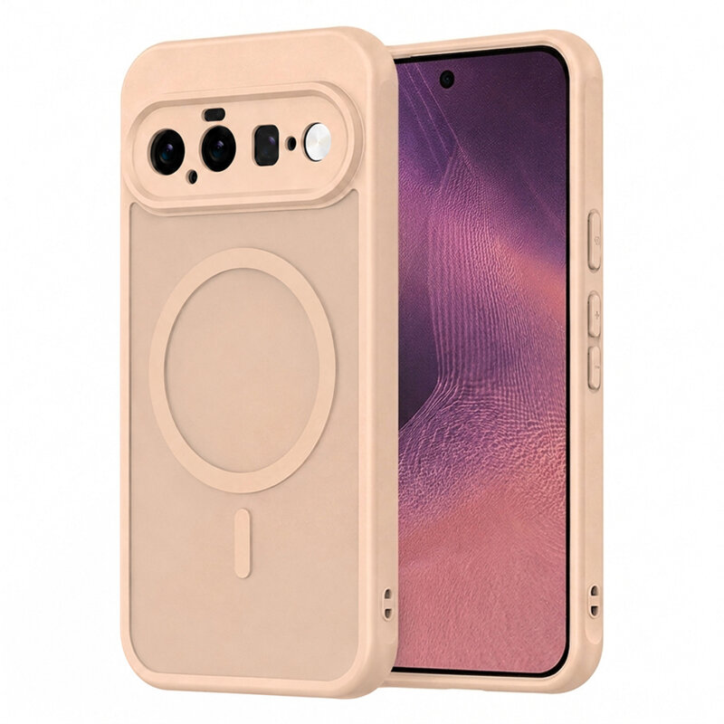 Husa Google Pixel 11 Techsuit HaloFrost II MagSafe, auriu