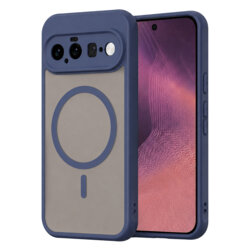 Husa Google Pixel 11 Techsuit HaloFrost II MagSafe, bleumarin