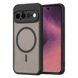 Husa Google Pixel 11 Techsuit HaloFrost II MagSafe, negru