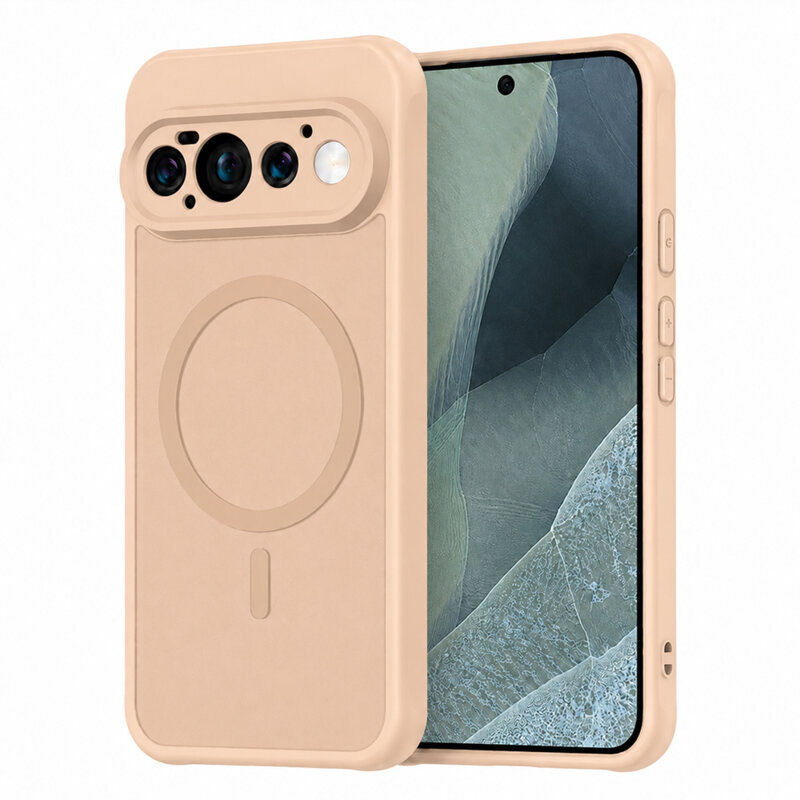 Husa Google Pixel 11 Pro Techsuit HaloFrost II MagSafe, auriu