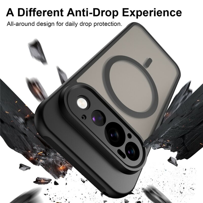 Husa Google Pixel 11 Pro Techsuit HaloFrost II MagSafe, negru