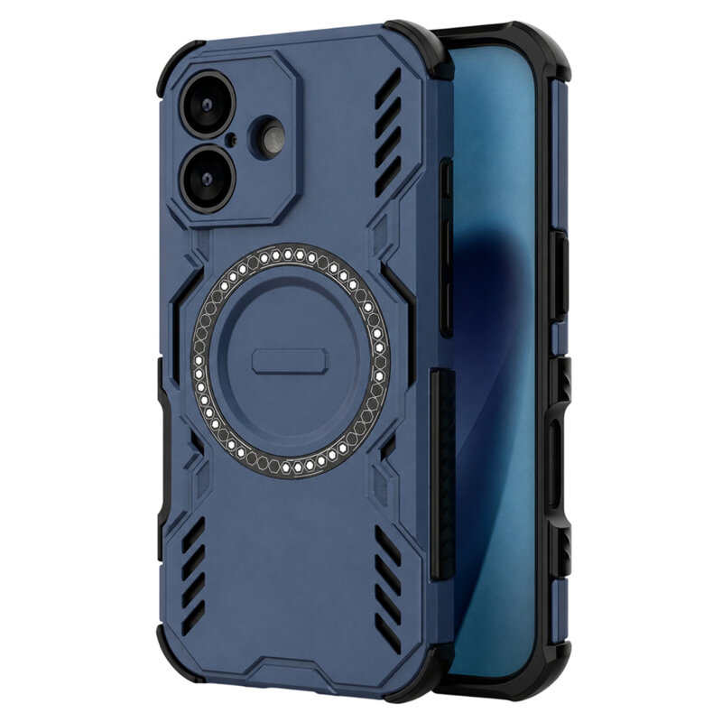 Husa iPhone 17 Techsuit ArmorMag Case, albastru