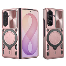 Husa Samsung Galaxy Z Fold8 Ultra Techsuit CamGuard Pro, roz auriu