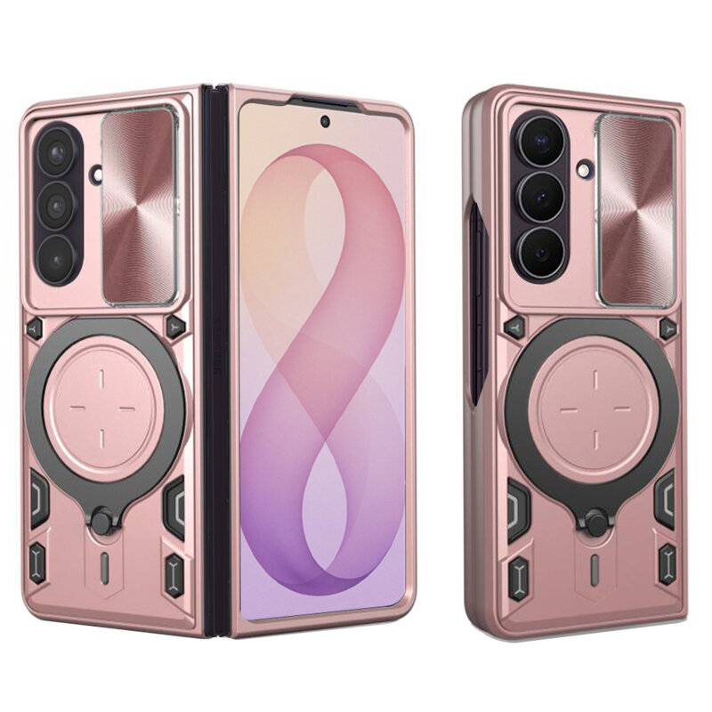 Husa Samsung Galaxy Z Fold8 Ultra Techsuit CamGuard Pro, roz auriu