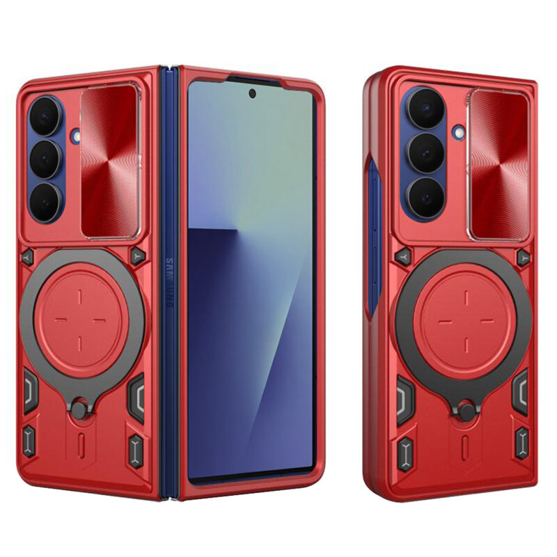 Husa Samsung Galaxy Z Fold7 Techsuit CamGuard Pro, rosu