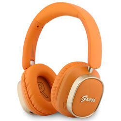 Casti Bluetooth Guess Rectangle Metal Script, oranj, GUBHV28HGCSMO