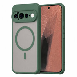 Husa Google Pixel 11 Pro XL Techsuit HaloFrost II MagSafe, verde