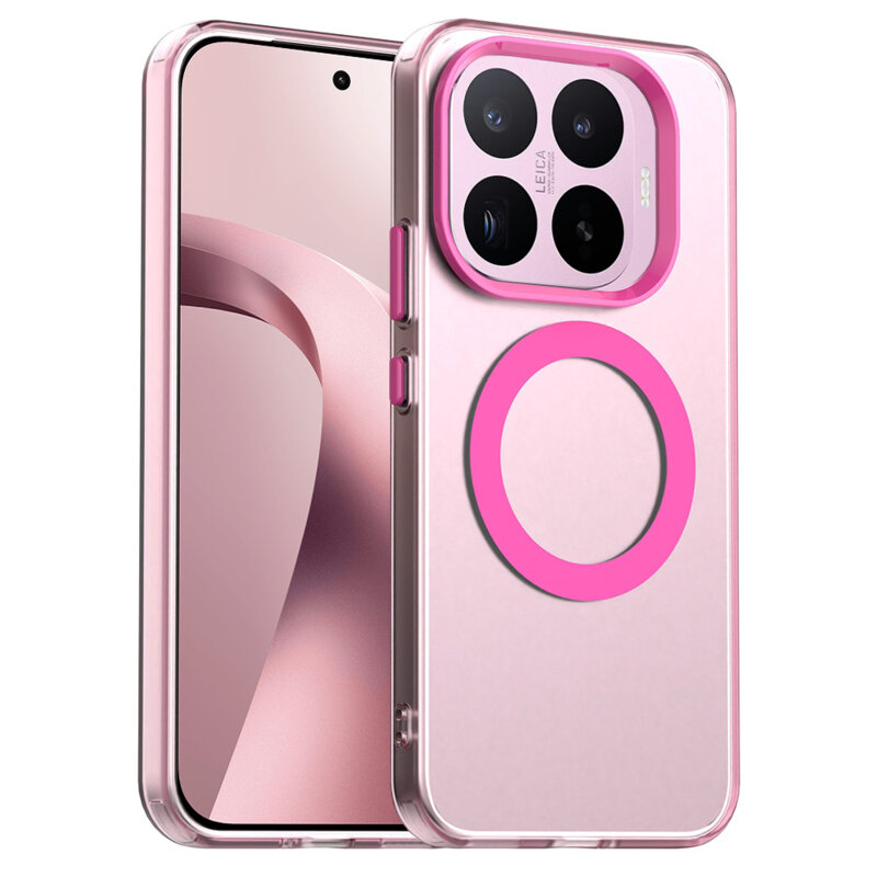 Husa Xiaomi 17T Techsuit CandyCase MagSafe, roz