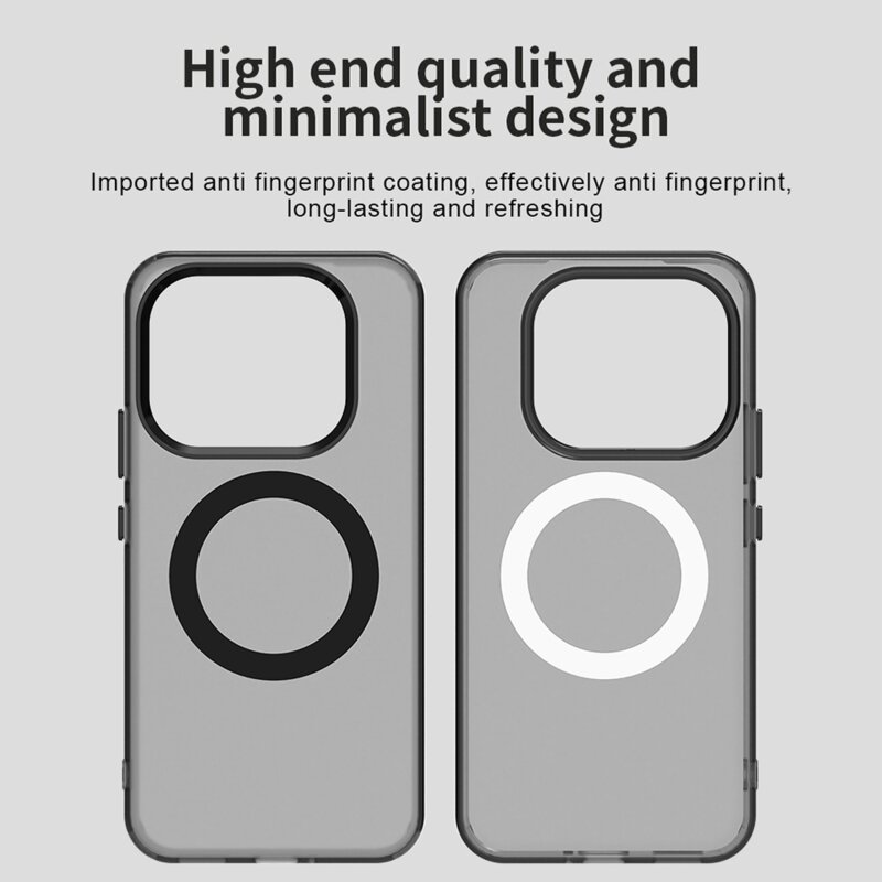 Husa Xiaomi 17T Techsuit CandyCase MagSafe, negru