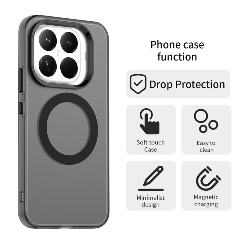 Husa Xiaomi 17T Pro Techsuit CandyCase MagSafe, negru