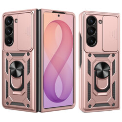 Husa Samsung Galaxy Z Fold8 Ultra protectie camera Techsuit CamShield Series, roz
