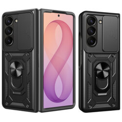 Husa Samsung Galaxy Z Fold8 Ultra protectie camera Techsuit CamShield Series, negru