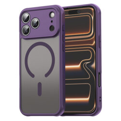 Husa iPhone 17 Pro Max Techsuit HaloFrost II MagSafe, mov