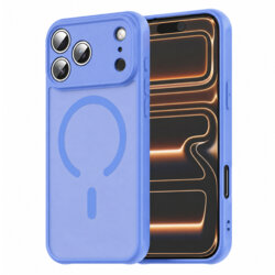 Husa iPhone 17 Pro Max Techsuit HaloFrost II MagSafe, albastru