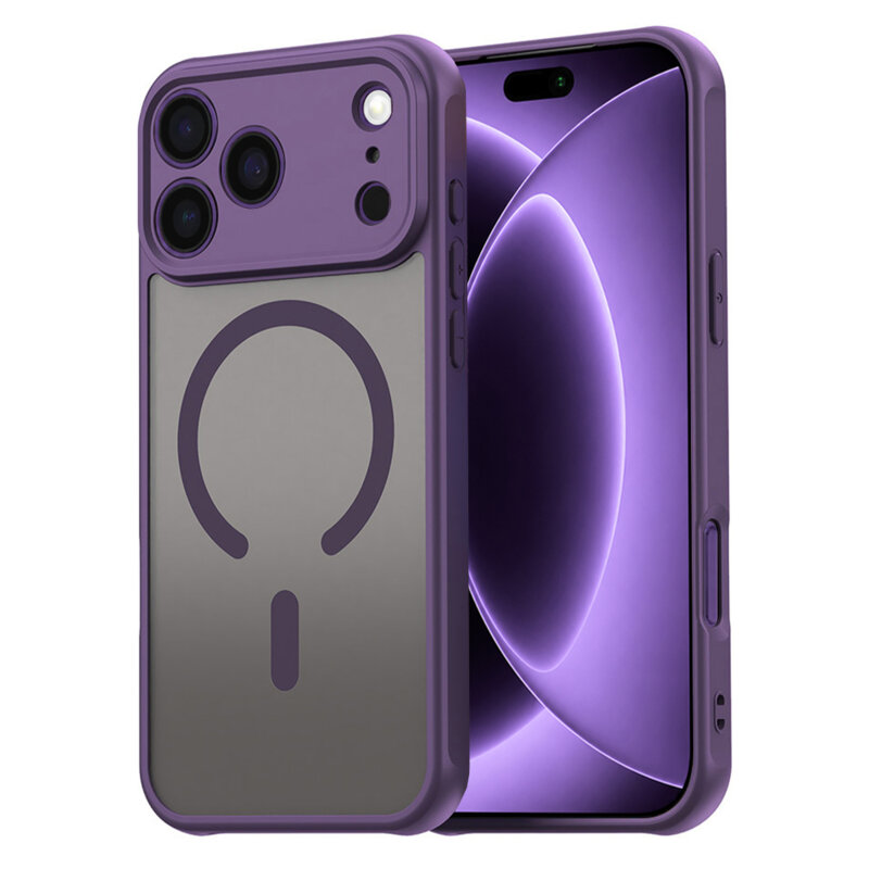 Husa iPhone 18 Pro Techsuit HaloFrost II MagSafe, mov