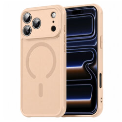 Husa iPhone 17 Pro Techsuit HaloFrost II MagSafe, auriu