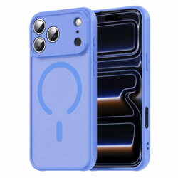 Husa iPhone 17 Pro Techsuit HaloFrost II MagSafe, albastru