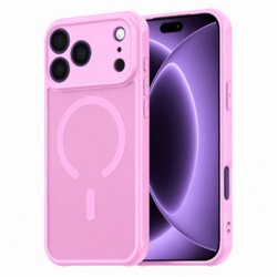 Husa iPhone 18 Pro Techsuit HaloFrost II MagSafe, roz