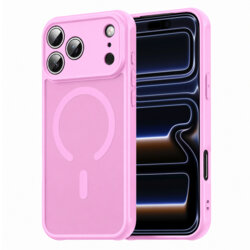 Husa iPhone 17 Pro Techsuit HaloFrost II MagSafe, roz