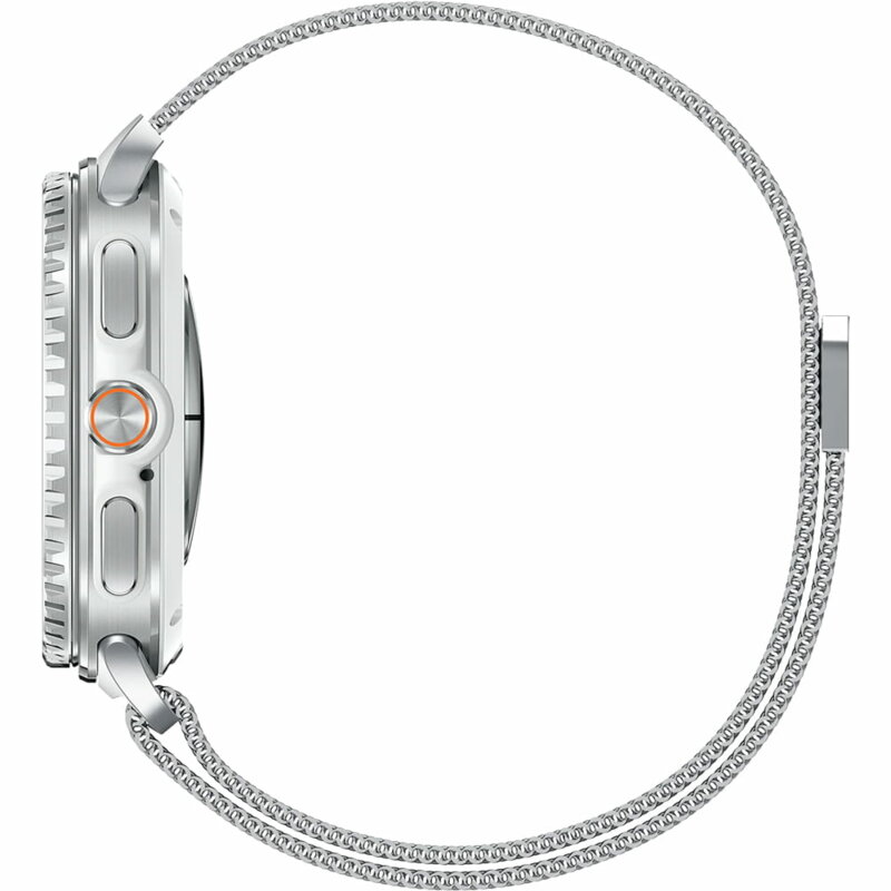 Curea Samsung Galaxy Watch9 44mm Spigen Modern Fit, argintiu