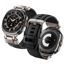 Curea Samsung Galaxy Watch Ultra 2 Spigen DuraPro Armor, negru