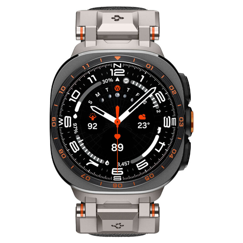 Curea Samsung Galaxy Watch Ultra 47mm Spigen DuraPro Armor, negru