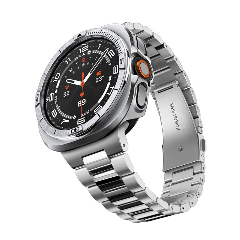 Rama protectie, bezel Samsung Galaxy Watch Ultra 2 Spigen, argintiu