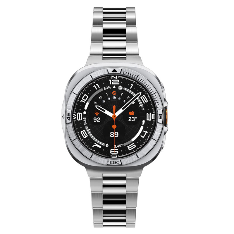 Rama protectie, bezel Samsung Galaxy Watch Ultra 2 Spigen, argintiu