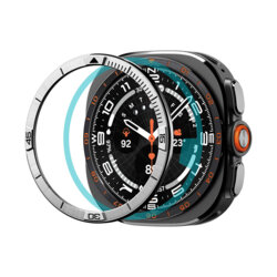 Rama protectie, bezel Samsung Galaxy Watch Ultra 2 Spigen, argintiu