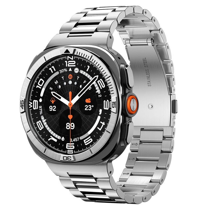 Rama protectie, bezel Samsung Galaxy Watch Ultra 2 Spigen, argintiu
