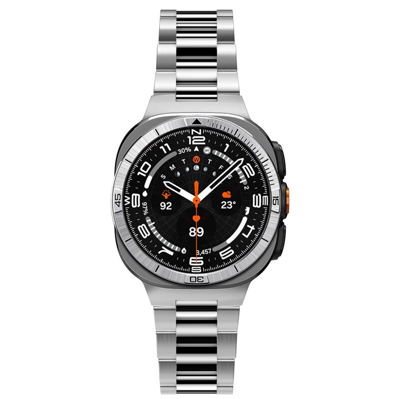 Rama protectie, bezel Samsung Galaxy Watch Ultra 2 Spigen, argintiu